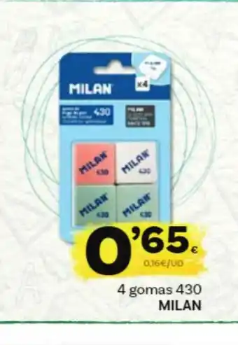 Supermercados Dani Milan 4 Gomas 430 oferta