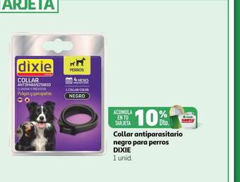Alcampo Collar Antiparasitario Negro Para Perros Dixie oferta