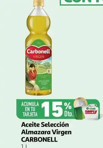 Alcampo Aceite Selección Almazara Virgen Carbonell 1l oferta
