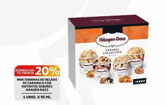 Alcampo Mini Tarrinas De Helado De Caramelo Con Distintos Sabores Haagen Dazs oferta