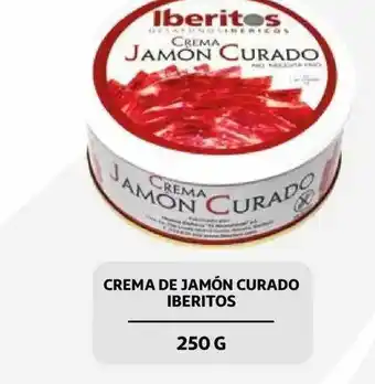Alcampo Crema De Jamón Curado Iberitos 250g oferta