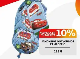 Alcampo Jamoninos O Pavoninos Campofrío 125g oferta