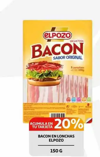 Alcampo Bacon En Lonchas Elpozo 150g oferta