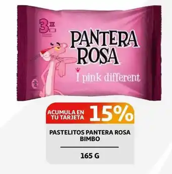 Alcampo Pastelitos Pantera Rosa Bimbo 165g oferta