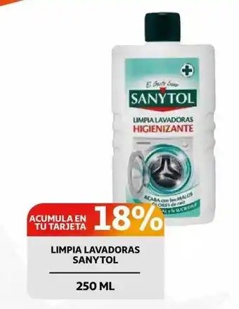 Alcampo Limpia Lavadoras Sanytol 250ml oferta