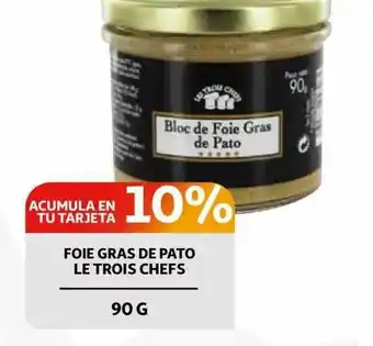 Alcampo Foie Gras De Pato Le Trois Chefs 90g oferta