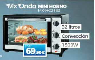 MINI HORNO MX ONDA MX-HC2600 66 LITROS CONVECCION | Electrocash