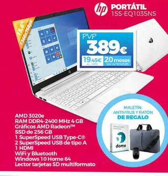 Electrocash Hp Portátil oferta