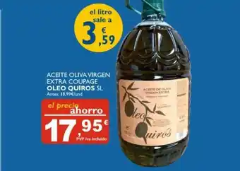 Cash Ecofamilia Aceite Oliva Virgen Extra Coupage Oleo Quiros oferta