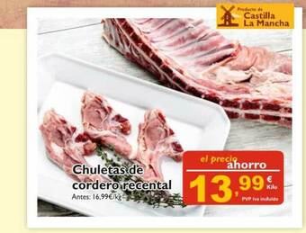 Cash Ecofamilia Chuletas De Cordero Recental oferta