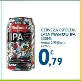Cash Ecofamilia Cerveza Especial Lata Mahou Ipa 330ml oferta