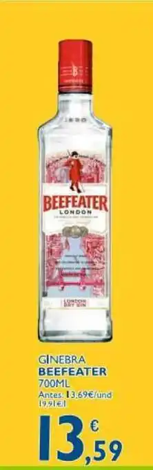 Cash Ecofamilia Ginebra Beefeater 700ml oferta