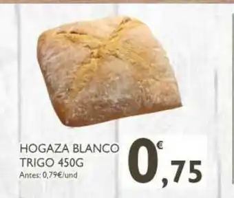 Cash Ecofamilia Hogaza Blanco Trigo 450g oferta