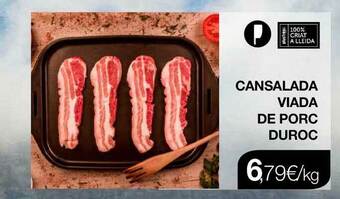 Plusfresc Cansalada Viada De Porc Duroc oferta