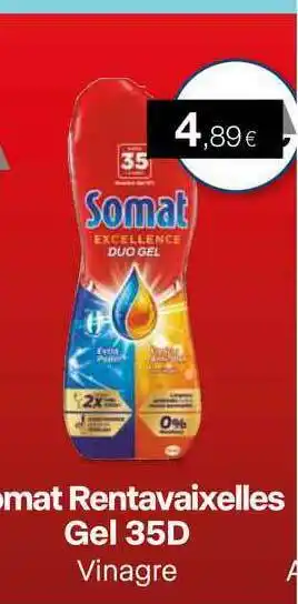 Plusfresc Somat Rentavaixelles Gel 35d oferta