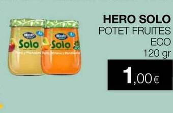 Plusfresc Hero Solo Potet Fruites Eco 120gr oferta