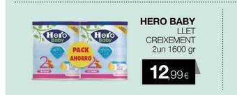 Plusfresc Hero Baby Llet Creixement 2un 1600gr oferta