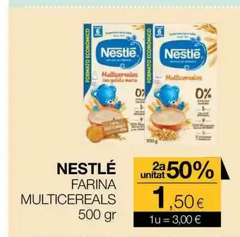 Plusfresc Nestlé Farina Multicereals 500gr oferta