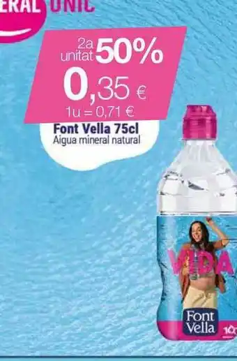 Plusfresc Font Vella Aigua Mineral Natural 75 Cl oferta