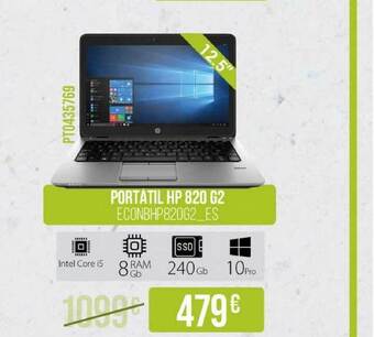 MR Micro Portátil Hp 820 G2 oferta