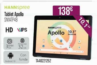 MR Micro Hannspree Tablet Apollo Sn1atp4b oferta