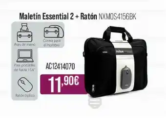 MR Micro Maletín Essential 2 + Ratón Nxm0s4156bk oferta