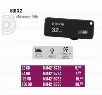 MR Micro Usb 3.2 Transmemory U365 oferta