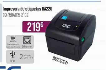 MR Micro Impresora De Etiquetas Da220 oferta