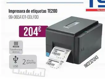 MR Micro Impresora De Etiquetas Te200 oferta