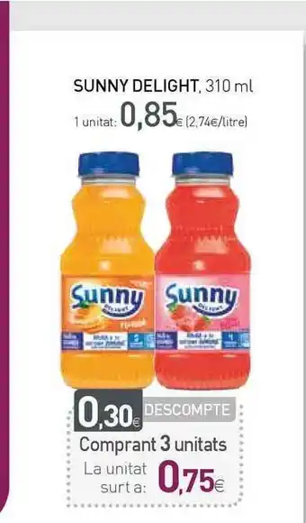 Condis Sunny Delight 310ml oferta