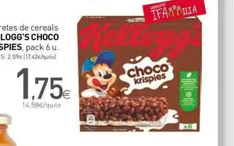 Condis Kellogg's Choco Krispies pack 6u oferta