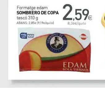 Condis Formatge Edam Sombrero De Copa 310 g oferta