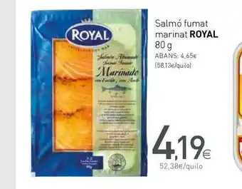 Condis Salmó Marinat Royal 80 g oferta