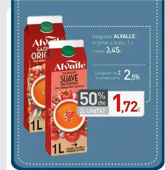 Condis 50% Dte. 2a Unitat Gaspatxo Alvalle Original O Suau 1 L oferta