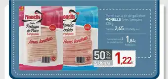 Condis Pernil Cuit O Pit De Gall Dindi Monells Fines Llenques 230 g oferta
