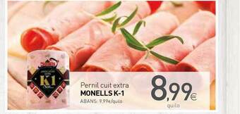 Condis Pernil Cuit Extra Monells K-1 oferta
