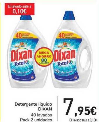 Carrefour Detergente Líquido Dixan oferta