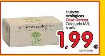 Alimerka Huevo Ecológicos Casa Garzea oferta
