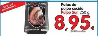 Alimerka Patas De Pulpo Cocido Pulpo Sur oferta