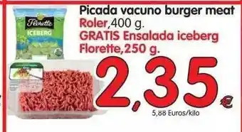 Alimerka Pica Vacuno Burger Meat Roler oferta