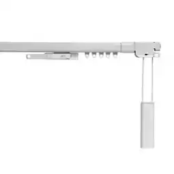 Brico Depôt Riel para cortinas, riel de metal extensible blanco, 70 a 120cm oferta