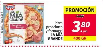Maskom Supermercados Pizza Prosciutto Y Formaggi La Mia Grande oferta