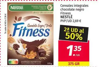 Maskom Supermercados Cereales Integrales Chocolate Negro Fitness Nestlé oferta