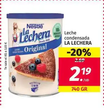 Maskom Supermercados Leche Condensada La Lechera oferta