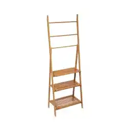Brico Depôt Toallero de bambú con 3 niveles 152x53.2x32.4cm 7house oferta