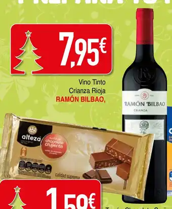 Minymas Vino Tinto Crianza Rioja RAMÓN BILBAO oferta