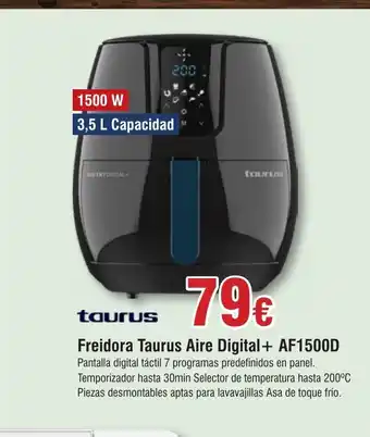 FROIZ Freidora Taurus Aire Digital + AF1500D oferta