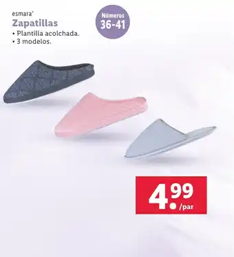 Lidl esmaraⓇ Zapatillas oferta