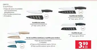 Lidl ERNESTOⓇ Cuchillos oferta
