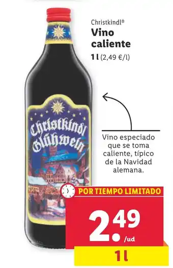 Lidl Christkindl® Vino caliente oferta
